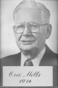 Photo of Orie O. Mills