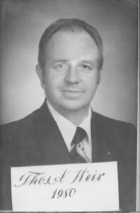 Photo of Thomas A. Weir